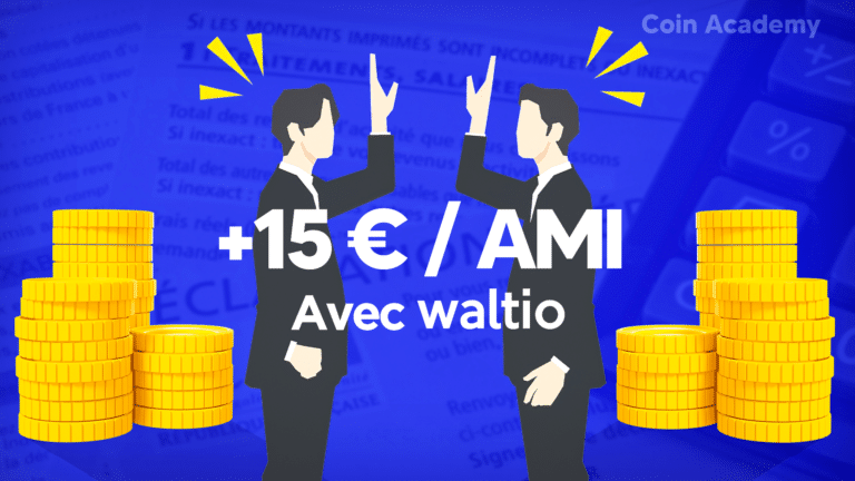 waltio parrainage déclaration crypto